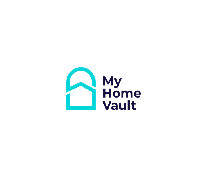 My Home Vault logo for website